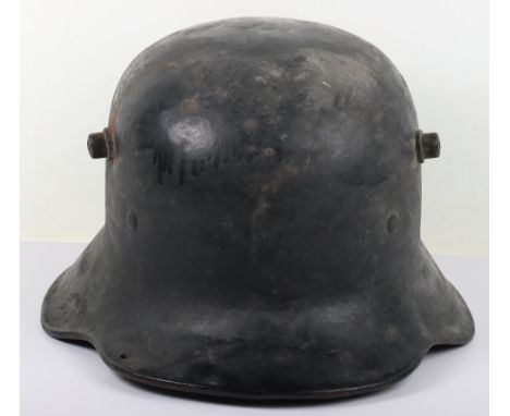 Large Scale German Helmet from Memorial or Promotional Manufacturer, a very interesting large scale Imperial German style M-1