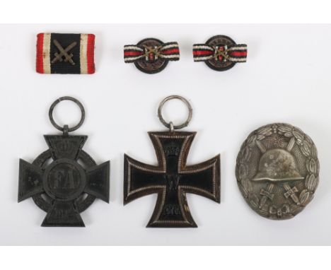 Imperial German 1914 Iron Cross 2nd Class, good example with dark patina to the frame. Ribbon ring stamped “HB”. No ribbon; s