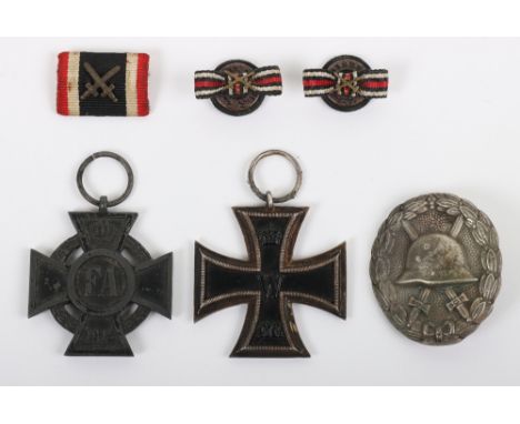 Imperial German 1914 Iron Cross 2nd Class, good example with dark patina to the frame. Ribbon ring stamped “HB”. No ribbon; s