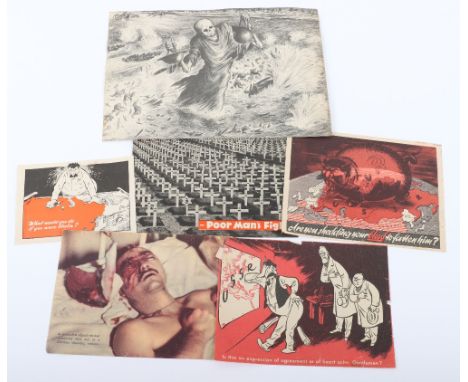 Interesting Selection of WW2 Propaganda Leaflets from the Italian Campaign, being examples produced by the German’s and dropp