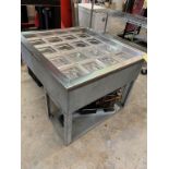 Unité pour condiment - réfrigéré, Drop in, 16 bacs