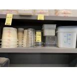 Lot de 24 réceptacles à mesurer variés