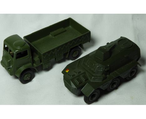 DINKY ARMY WAGON & PERSONEL CARRIER PERSONEL 