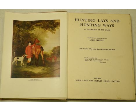 BOOKS - HUNTING LAYS & HUNTING WAYS & 1935/6 