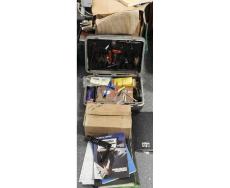 COLLECTION OF IBM TYPEWRITER PARTS, TOOLS ETC  