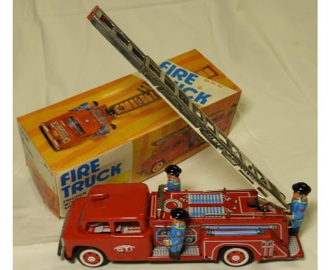 TIN PLATE FRICTION FIRE ENGINE 