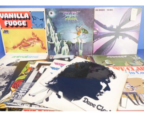 15 1960 and 1970s&nbsp;Prog Rock, Mod and Beat&nbsp;original first pressing&nbsp;albums&nbsp;to include: Vanilla Fudge, Uriah