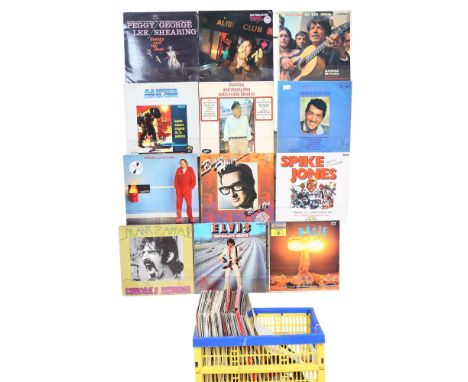 A group of various albums, to include Dr. Feelgood, Rainbow, Buddy Holly, Basie, Elvis, and Bill Haley & The Comets 