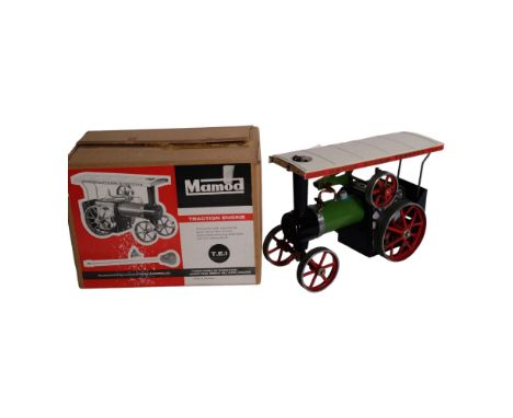 MAMOD - a TE1 traction engine in associated box, with original instructions 