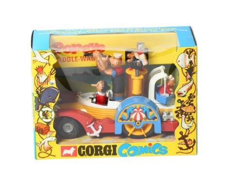 CORGI COMICS - Popeye Paddle-Wagon model 802, in original packagingThe vehicle is in what appears to be unplayed with conditi