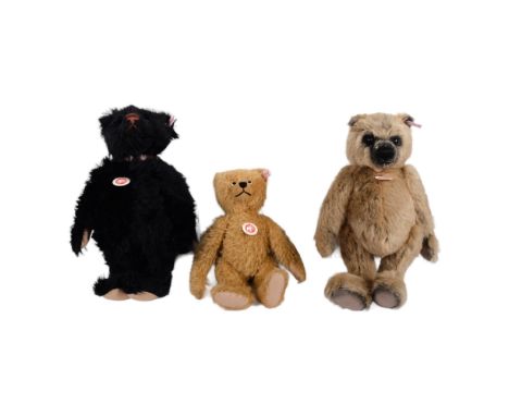STEIFF - Teddy Bar 36, limited edition 908/2000, ref. 663901, Teddy Bar "Sam" limited edition 484/2010, ref. 036774, Teddy Ba