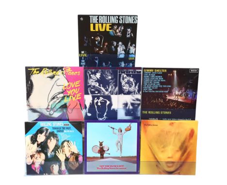 THE ROLLING STONES - a group of albums, to include Through The Past, Darkly, Goat Heads Soup, Get Yer Ya-Ya's Out!, Love You 