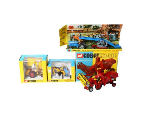 CORGI TOYS - a group of 4 Corgi Toys, all in original boxes and associated packaging, including Corgi Toys Gift Set 47 workin