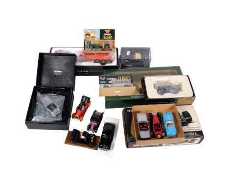 CORGI - a quantity of various Corgi vehicles and others, including the special limited edition 24 carat gold plated British M