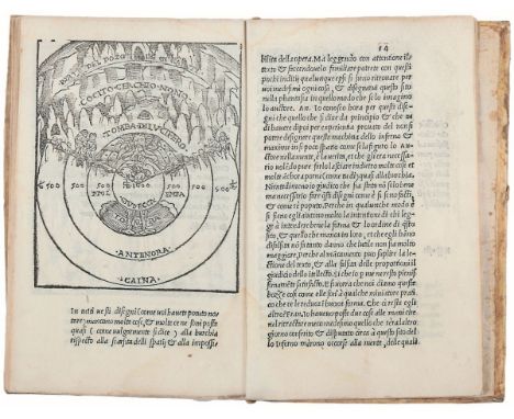 Manetti Antonio. Dialogo... circa al sito, forma, & misure dello 'Inferno' di Dante Alighieri. [Firenze: Filippo Giunta, 1506