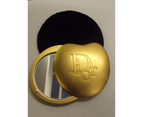 Christian Dior Compact Mirror With Soft Case