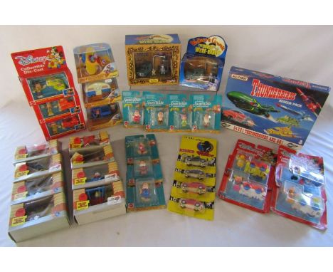 Mixed collection of figures and vehicles including, Mattel Disney collectables, Orli Jouet Walt Disney vehicels, Corgi Koala 