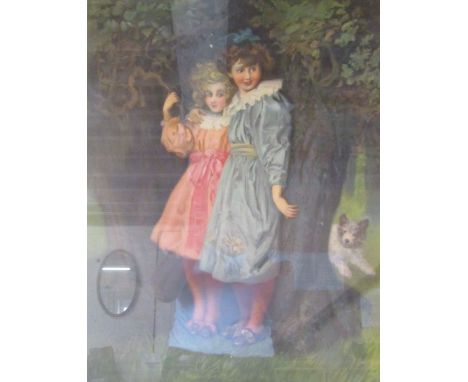 Presented with "Yule Tide" 1894 -&nbsp; 'Hide &amp; Seek' print from the painting by W.E.F Britten by Cassell &amp; Company L