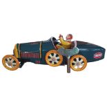 Fantastic and Co wind up Bugatti T35 Racer, in original box with wind up key. Single item from £5.99