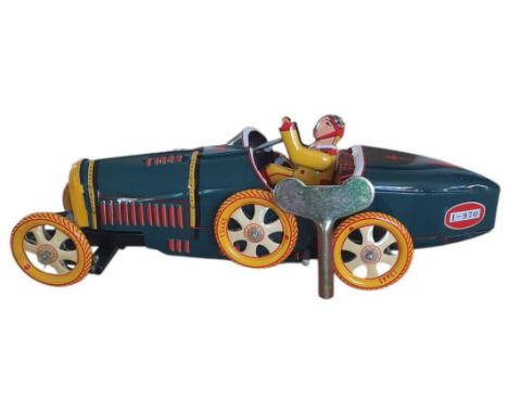 Fantastic and Co wind up Bugatti T35 Racer, in original box with wind up key. Single item from £5.99 UK, £7.99 Europe, £9.99 