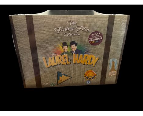 Laurel and Hardy DVD Box set collection The Feature Film Collection 10 disk feature collection  in suitcase presentation case