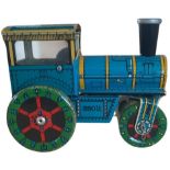 Kovap Retro road Roller 1927 tin train, in original box. Single item from £5.99 UK, £7.99 Europe, £