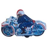 Police Motorcycle Friction powered, in original box. Single item from £5.99 UK, £7.99 Europe, £9.