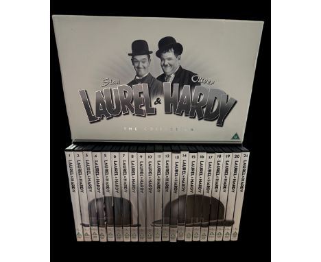 Laurel and Hardy DVD box set collection includes 1 to 20 DVD`s. Single item from £5.99 UK, £7.99 Europe, £9.99 ROW. We can sh