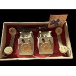 Intercom Telephone Toy 1960`s, in original box with 2 telephones wiring and instructions. Box