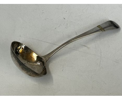 Georgian silver ladle 