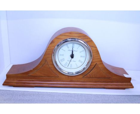 A battery powered mantle clock 