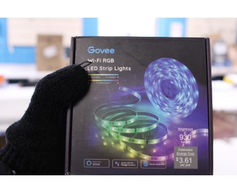 A boxed Govee LED light strip (un-checked) a/f 