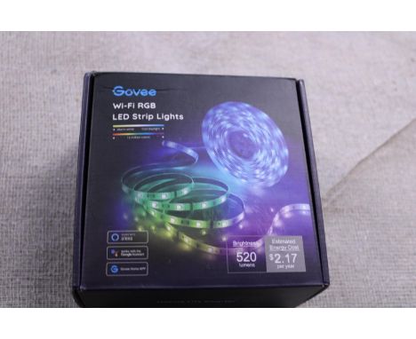 A boxed Govee LED light strip (un-checked) a/f 