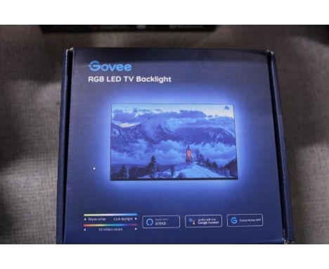 A boxed Govee LED light strip (un-checked) a/f 