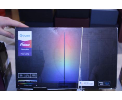 A boxed Govee LED floor lamp (un-checked) a/f 