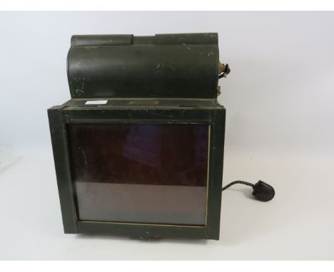 Ilford limited antique photography dark room safe light lamp.