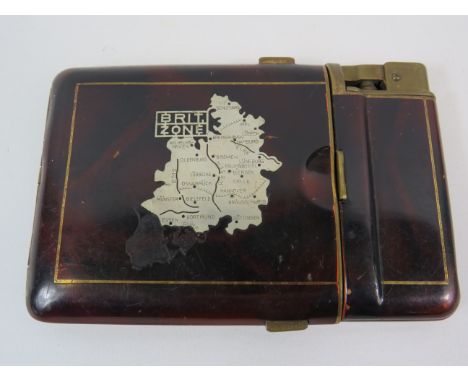 Vintage cigarette case / lighter.