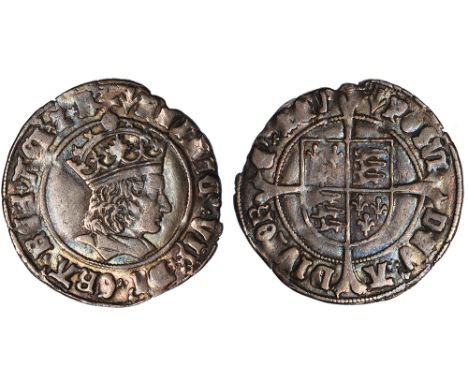 British Coins, Henry VII, groat, profile issue, mm. pheon (1505-1509), crowned bust r., triple band to crown, rev. shield ove