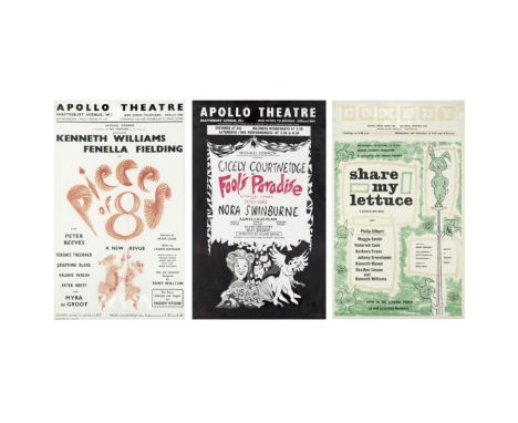 Sir Michael Codron: A Group of Theatre Posters for Sir Michael Codron Productions,1956-1959,ten posters including Share My Le