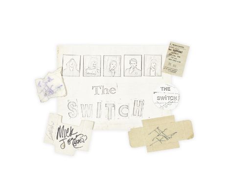 The Clash: A Group of Three Signed Cigarette Packets,1978-1979,comprising: a Players No.6 cigarette packet signed by Johnny R