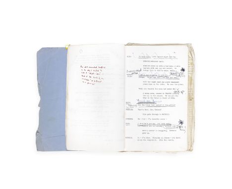 Sir Tom Stoppard: Diana Rigg's annotated script of Night &amp; Day and a First Edition copy of Night &amp; Day signed and ins