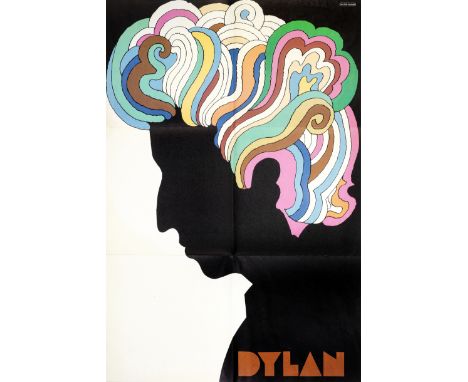 Bob Dylan: a promotional poster,1966,printed on paper, artwork by Milton Glaser, originally included in Bob Dylan's 'Greatest