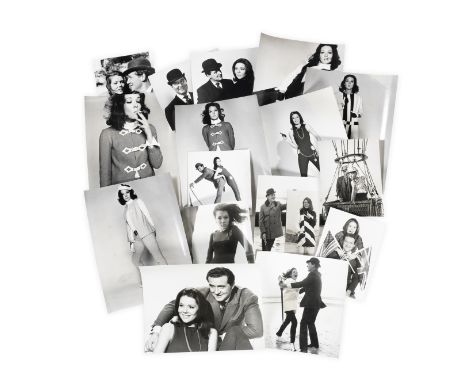 The Avengers: A Collection of Vintage stills from The Avengers,1960's,the black and white stills of Diana Rigg as Emma Peel f