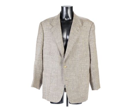 Sean Connery: A Brown Tweed Jacket for Sean Connery in The Russia House,Pathé Entertainment, 1990,with brown lining of satin 