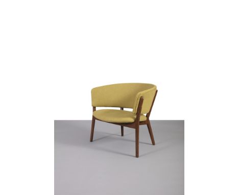 NANNA DITZEL (1923 - 2005) A LOUNGE CHAIR BY NANNA DITZEL, model ND83, Denmark c.1950. 68cm x 78cm x 53cm