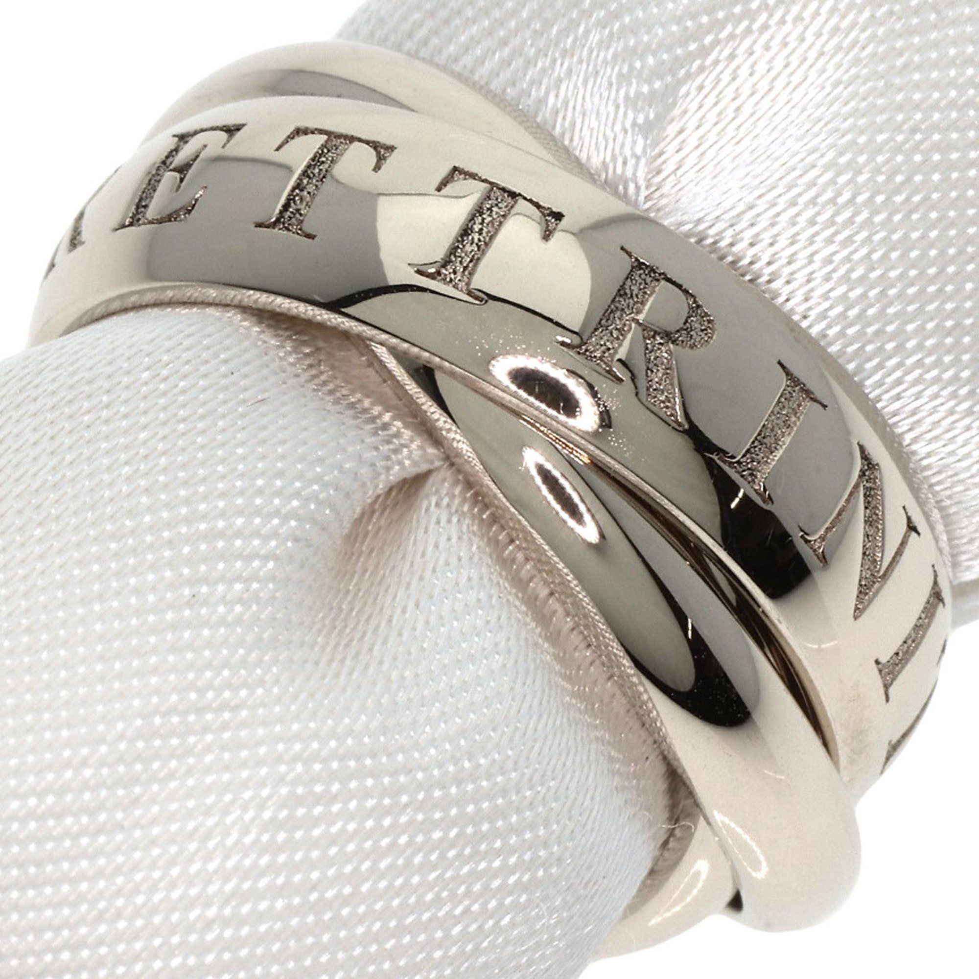 Cartier Trinity #51 Ring, 18K White Gold, Women's, CARTIER
