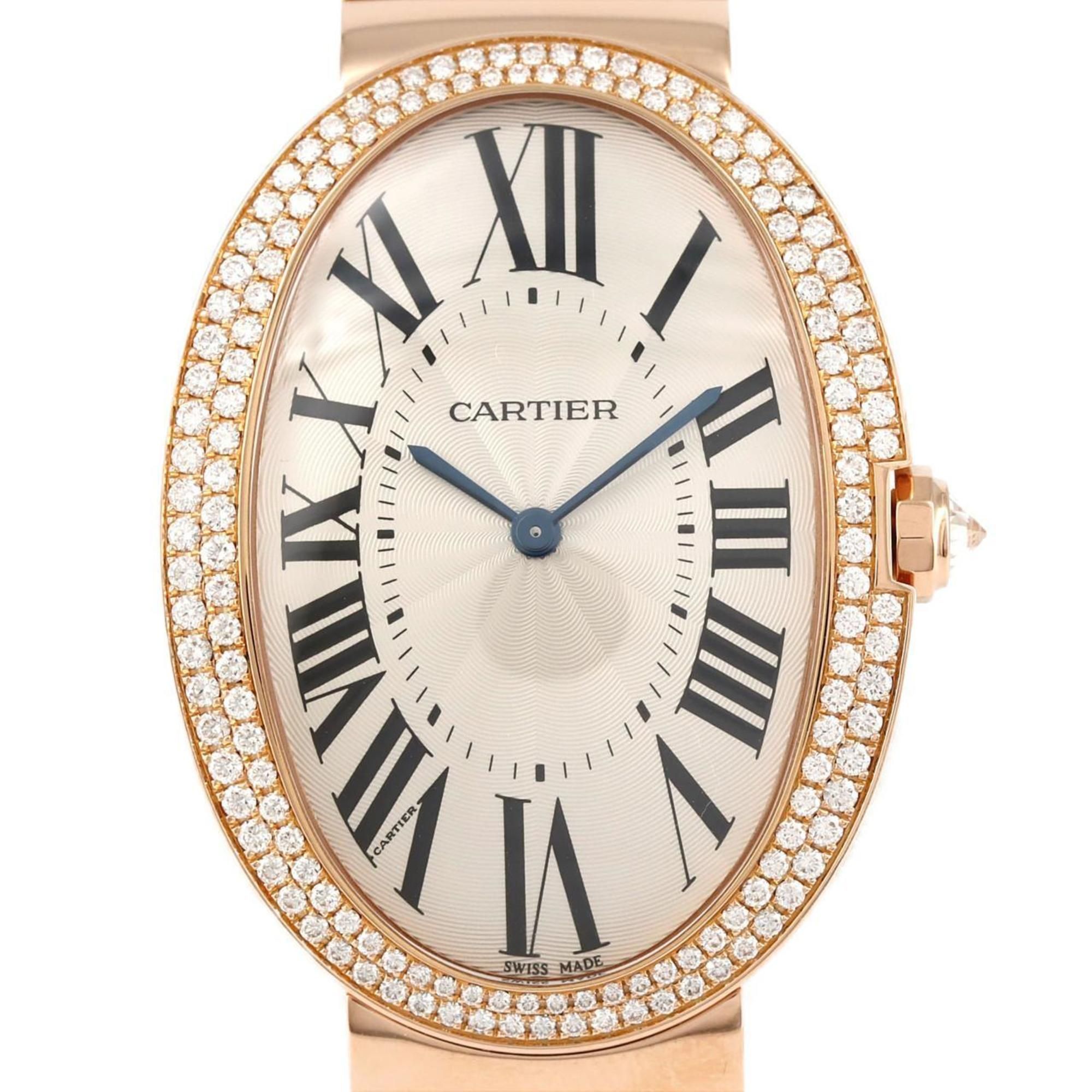 Cartier Baignoire LM PG 2D WB520003 PG/RG Wristwatch, manual winding