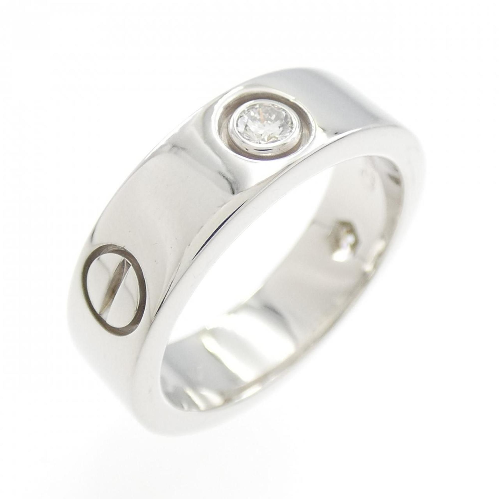 Cartier Love Half Diamond Ring
