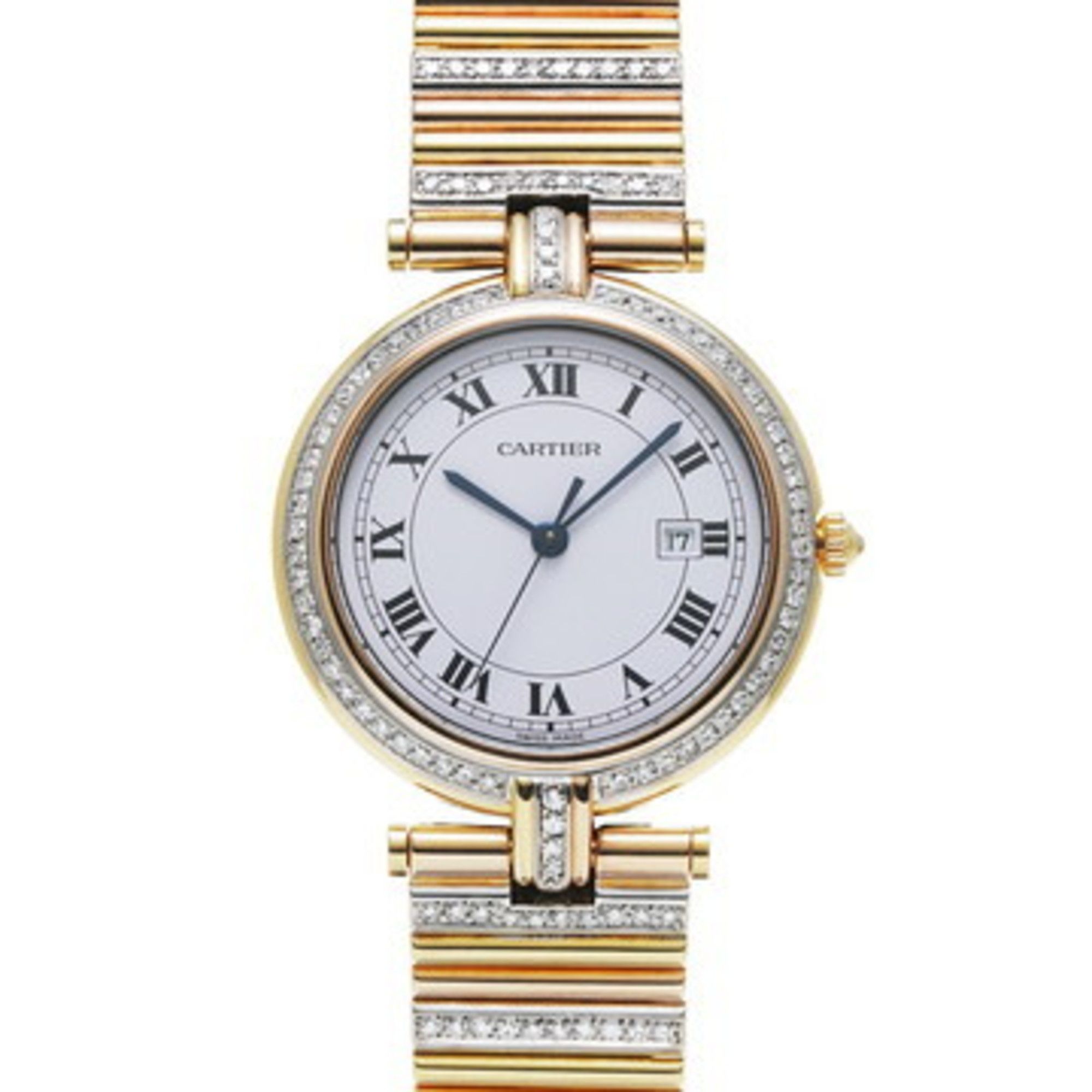 Cartier Vendome Trinity White Ladies Watch