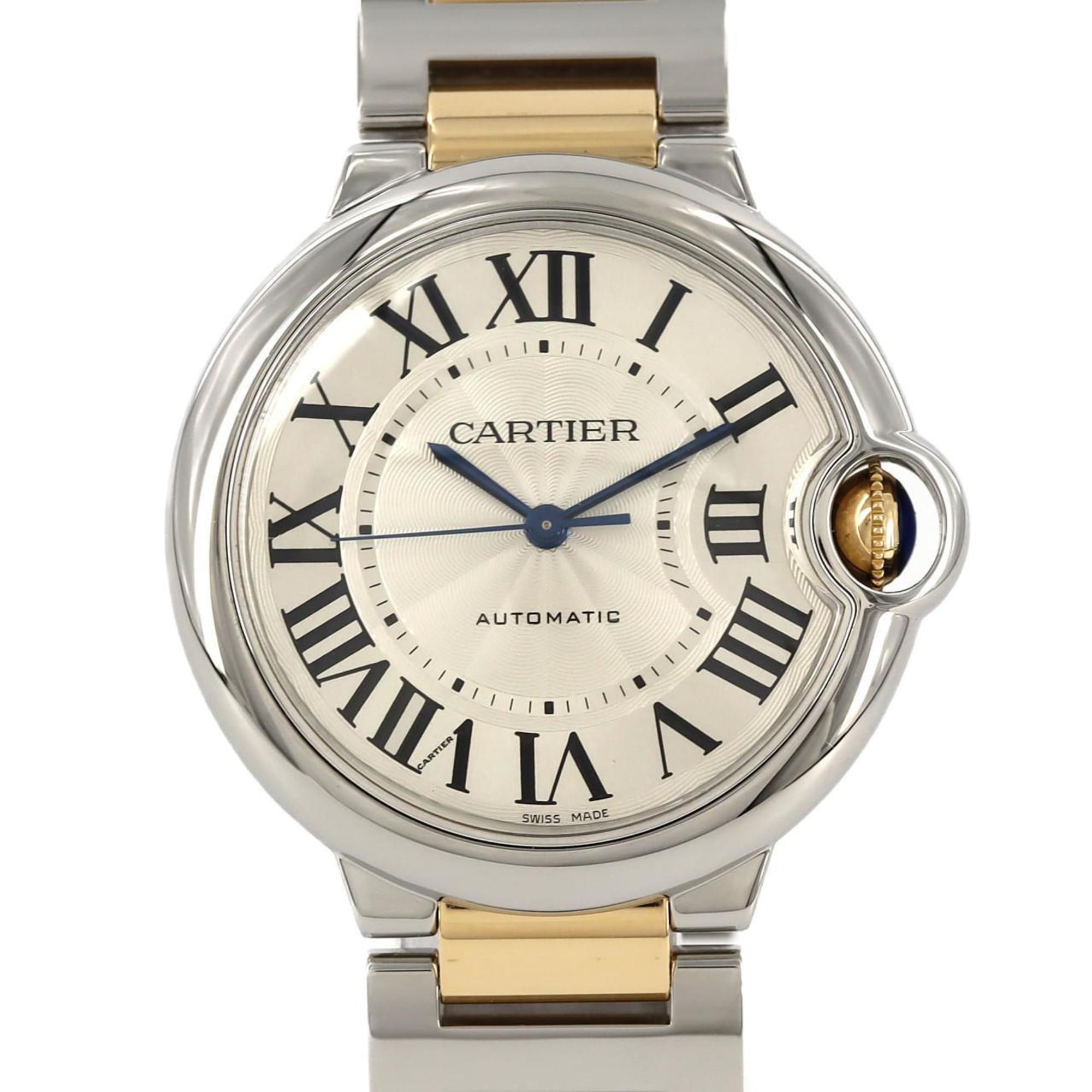 Cartier Ballon Bleu MM Combi W6920047 SSxYG Automatic Watch